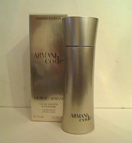 Giorgio Armani Code EDT Spray for Men - 2.5 oz - Limited Edition - Sealed Box