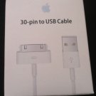 Original 1 Meter 30-Pin To USB Charge Sync Cable Charger for iPhone 3 3G 4 4s