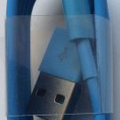 1 Meter 8-Pin To USB Charge Sync Cable Charger for Apple iPhone 5 5s 5c BLUE