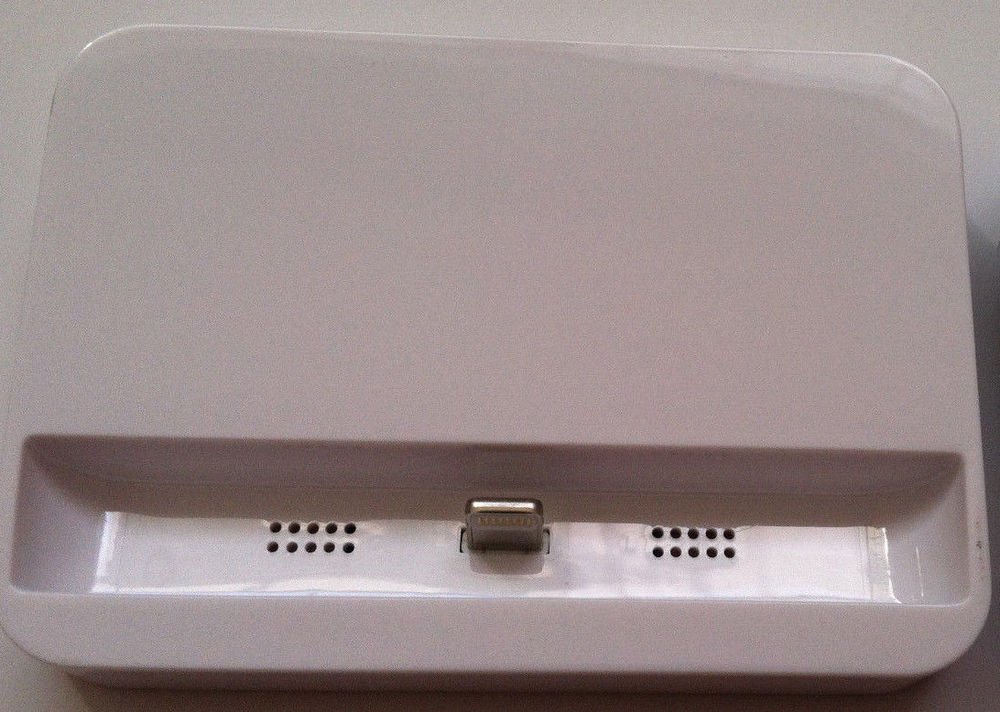White Docking Station for iPhone 6 6+ Charge Sync Dock USA SELLER