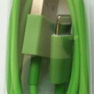 1 Meter 8-Pin To USB Charge Sync Cable Charger for Apple iPhone 5 5s 5c GREEN