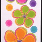 Main Street Wall Creations Flowers Jumbo Stickers Removable Vinyl 26 Stickers