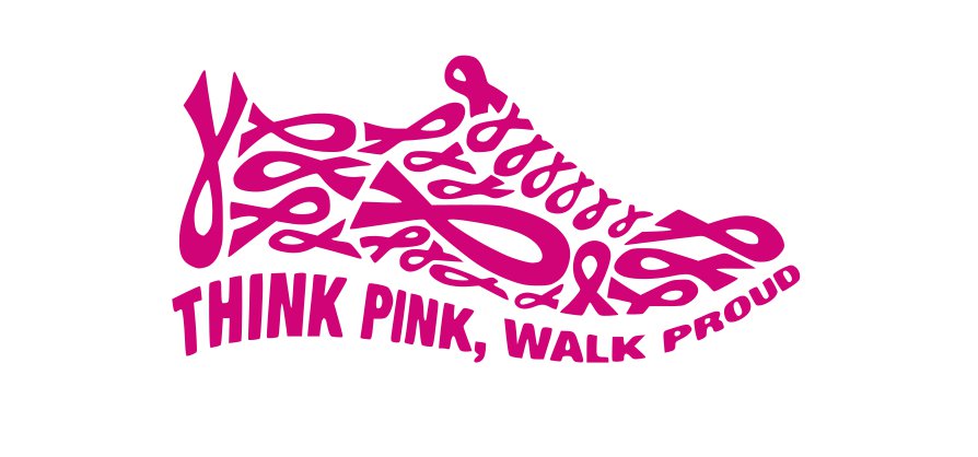 Download Think Pink Walk Proud Breast Cancer SVG,EPS,PNG,DXF,JPG ...