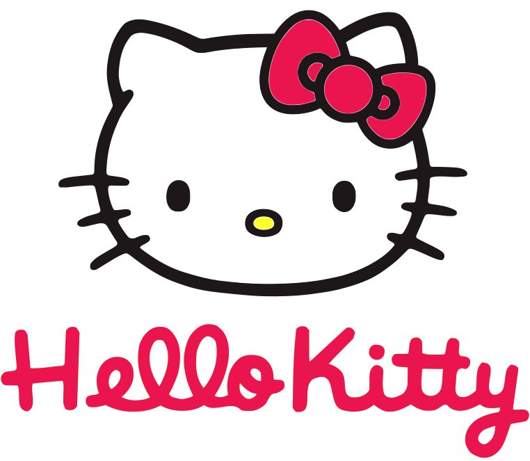 Hello Kitty Face Svg Eps Jpg Png Dxf And Pdf Files