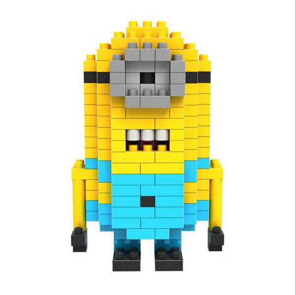 LOZ Blocks Diamond Building Blocks Action Figure- Minion