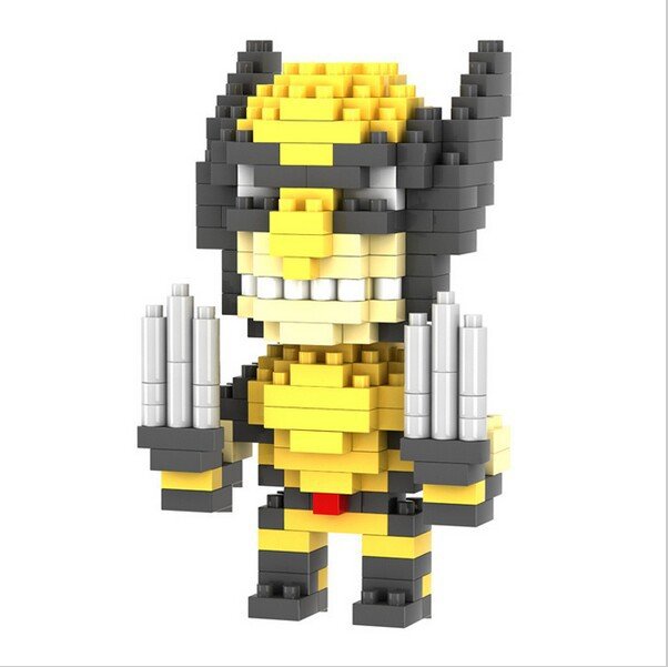 LOZ Blocks Diamond Building Blocks Action Figure-Wolverine
