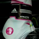 Adidas ClimaLite Athletic No Show Socks / Girls M shoe Sz 13-4