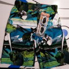 Boys swim trunks surf shorts zeroXposur L 14/16 w/ goggles - RETAIL $29.99