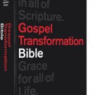 ESV Gospel Transformation Study Bible Hard Cover (Black) Christ in All Scripture