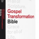ESV Gospel Transformation Study Bible Hard Cover (White) Christ in All Scripture