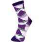 6 Pair Watermelon Print Women's & Teen's Novelty Crew Socks