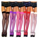 Fishnet Thigh Highs Hi, Stockings, Lingerie, Multi Color Choices, One Size Reg
