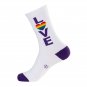 Gumball Poodle LOVE Crew Novelty Socks LGBT Pride Apparel Rainbow Colors