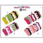 Women's 10 Pair Lot, Low Cut Ankle Socks, Size 9-11