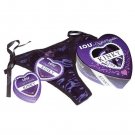 I.O.U. Kinky Heart Panty Game, Purple Panties