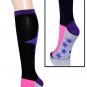 Unisex Bold Stars Knee High Novelty Designer Socks 9 - 11, Men, Women
