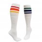 22" Striped Tube Socks, Roller Derby, Soccer Socks, Baseball Socks