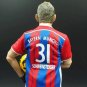 New 12'' Bayern Munich Bastian Schweinsteiger Soccer Football Action Figure Toy