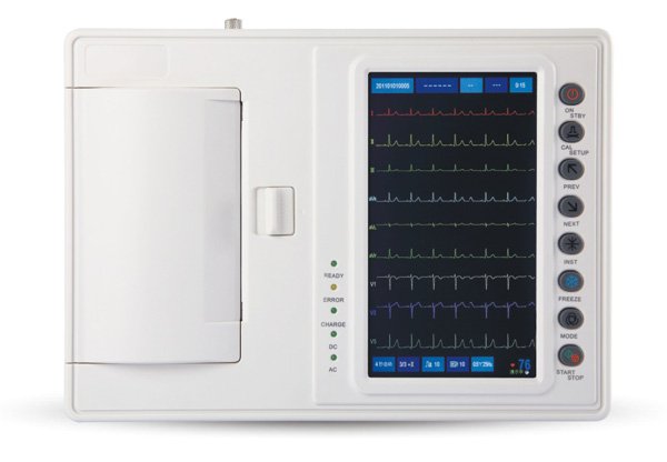 ECG(Electrocardiograph) SE-6B Digital 3 Channel Color Touch Screen ECG