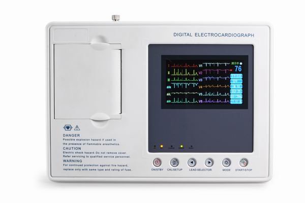 ECG Electrocardiograph SE-3B Digital Three Channel Color Screen ECG Machine