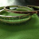 Custom Made 925 Silver Bangles (width 5mm, height 3mm