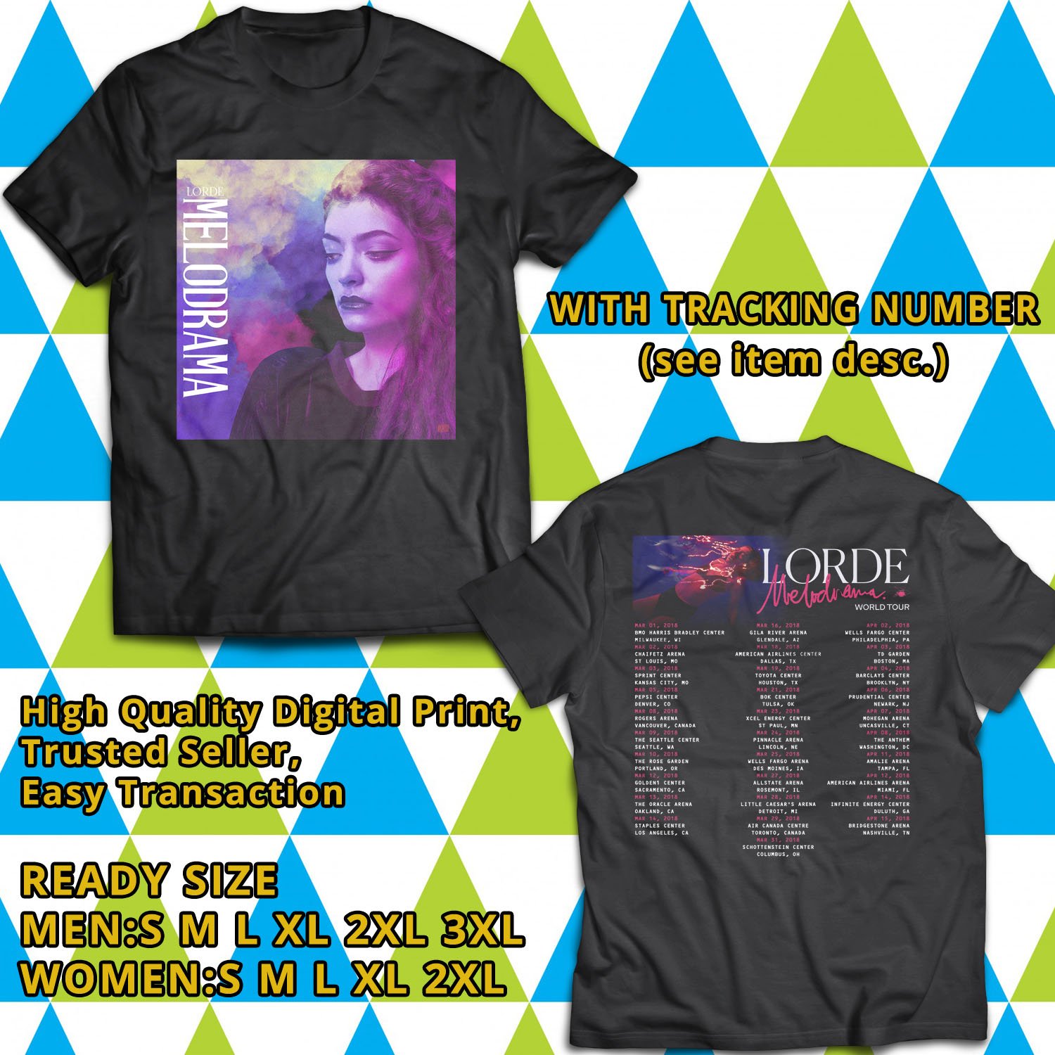melodrama tour shirt