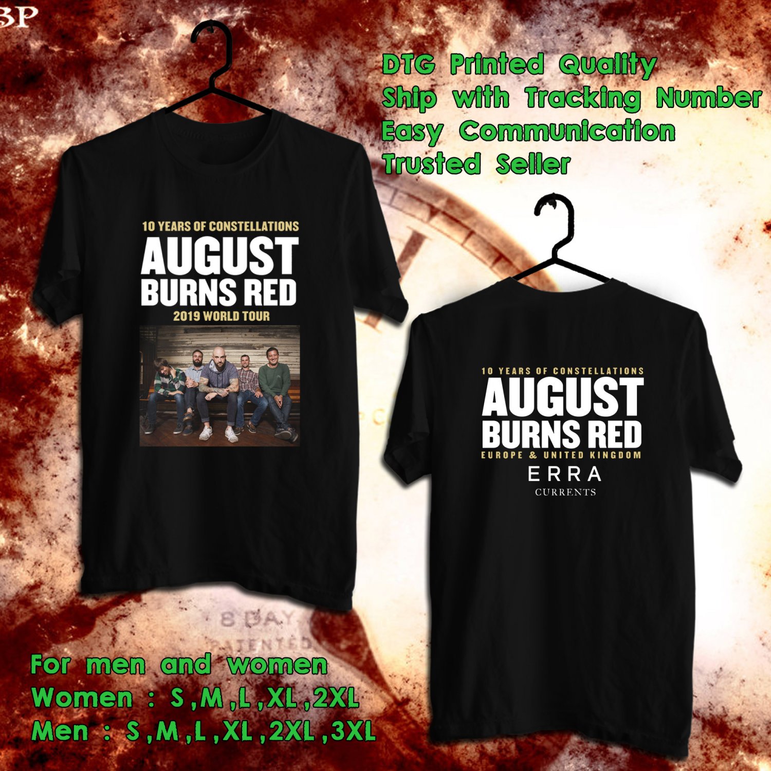 august burns red constellations shirt