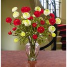 Ranunculus Holiday Liquid Illusion
