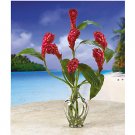 Ginger Torch Liquid Illusion Silk Arrangement
