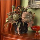 Fall Pumpkin & Berry Table Arrangement