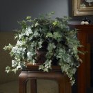 Puff Ivy w/Vase Silk Plant