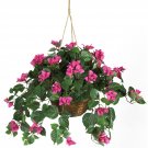 Bougainvillea Silk Hanging Basket