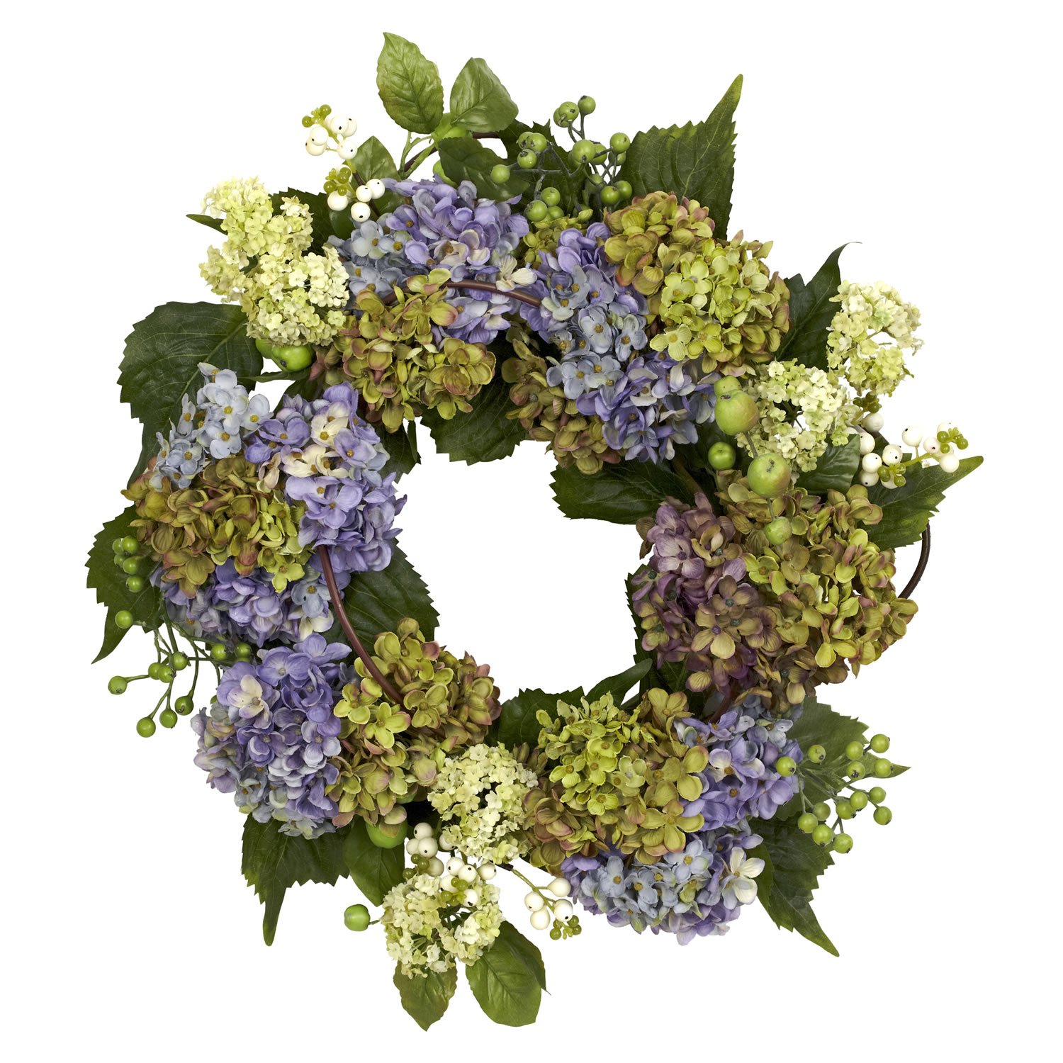22&acirc;�� Hydrangea Wreath