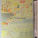 BGM-32002 Begemot Decals 1/32 Sukhoi Su-27 Flanker Family Technical Stencils
