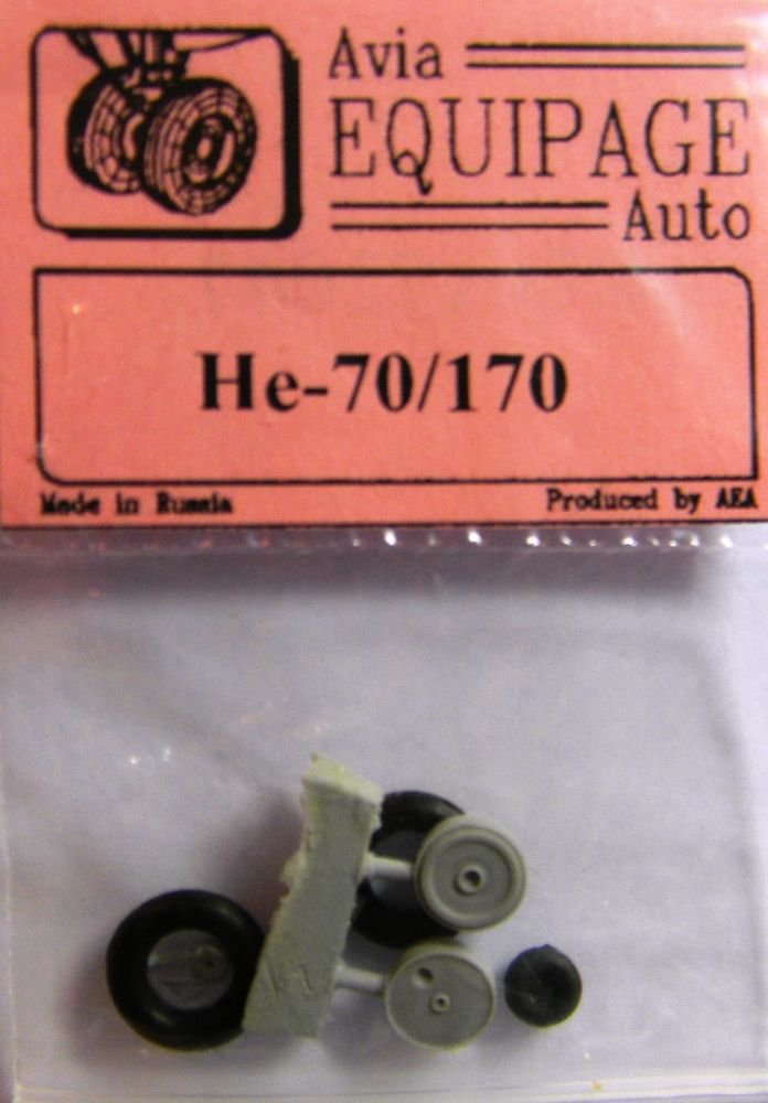 EQA72047 Equipage 1/72 Rubber Wheels for&Acirc;&nbsp;Heinkel He-70 / He-170