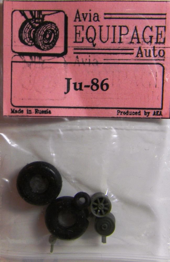 EQA72037 Equipage 1/72 Rubber Wheels for&Acirc;&nbsp;Junkers Ju-86