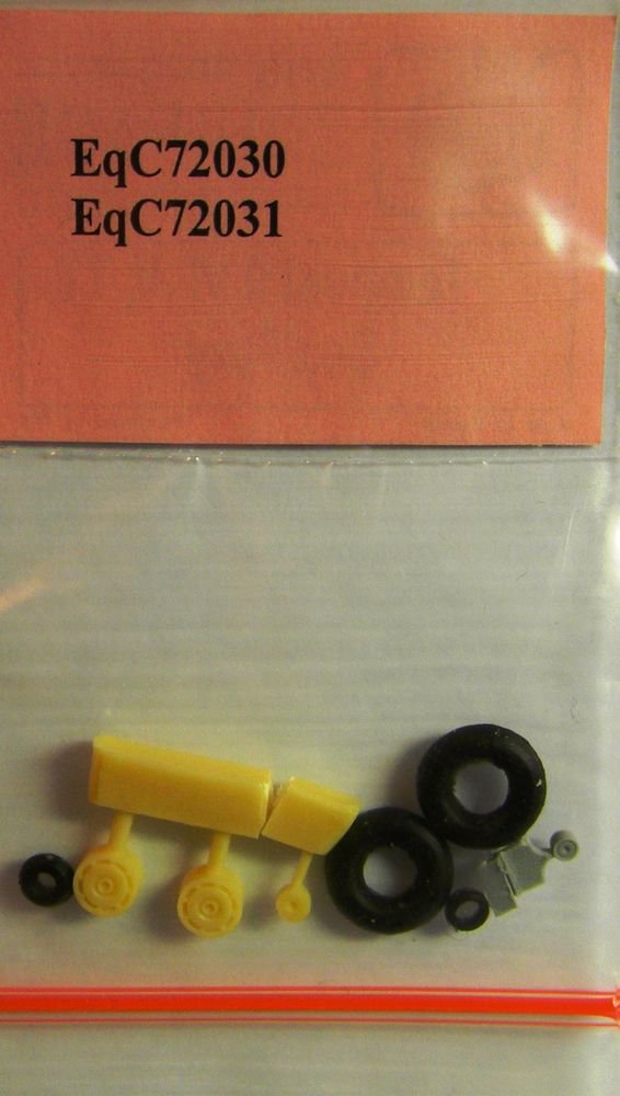 EQC72031 Equipage 1/72 Rubber Wheels for&Acirc;&nbsp;Hawker Sea Fury
