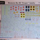 BGM-72050 Begemot decals 1/72 Yakovlev Yak-38 Forger Carrier-Based Aircraft