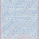 BGM-48003 Begemot decals 1/48 Mikoyan MiG-21 Fishbed Soviet Fighter stencils