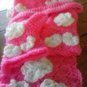 rose hearts scarf set
