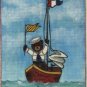 New Sailor Bear Hand Painted Needlepoint Canvas