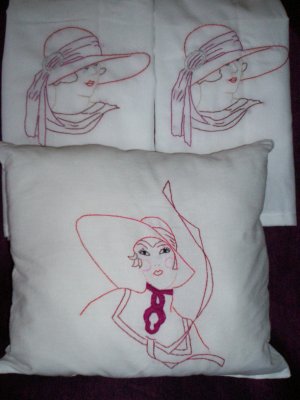 pillowcases with decorative bed throw pillow the roaring 20s red hat society