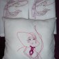 pillowcases with decorative bed throw pillow the roaring 20s red hat society