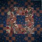 Old glory patchwork dresser scarf  table cloth all handcrafted