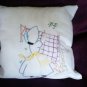 1 Pillowcase 1 decorative bed pillow Sunbonnet Sue vintage pattern American Weekly