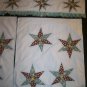 morning star window curtains 2 panel with valance handmade
