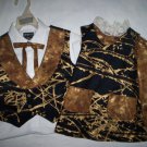 brother sister matching outfit classy black and gold black lining handmade