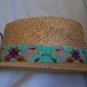 glass seed bead eagle hat band handmade 26 inches by 1 inch