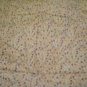 handmade circle lap baby throw quilt 50 inches by 50 inches buttons and pins fabric