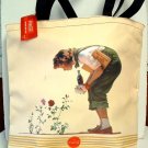 Coke Vintage Art Design Lg Tote Bag - New w/Tags